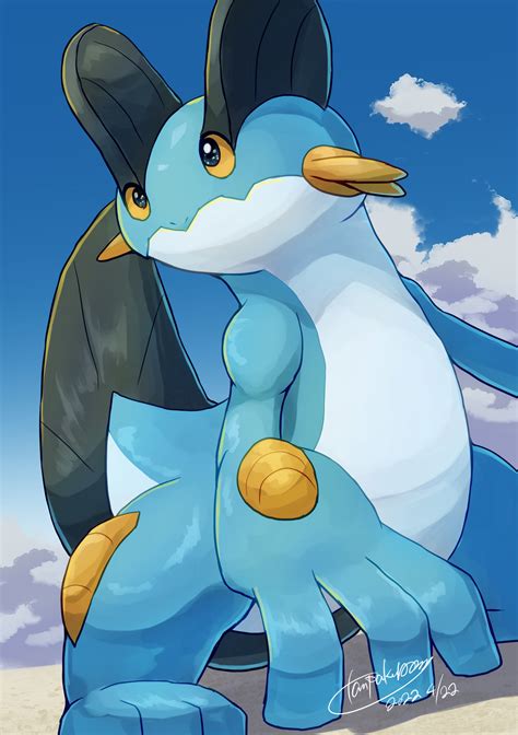 pokemon swampert fan art.
